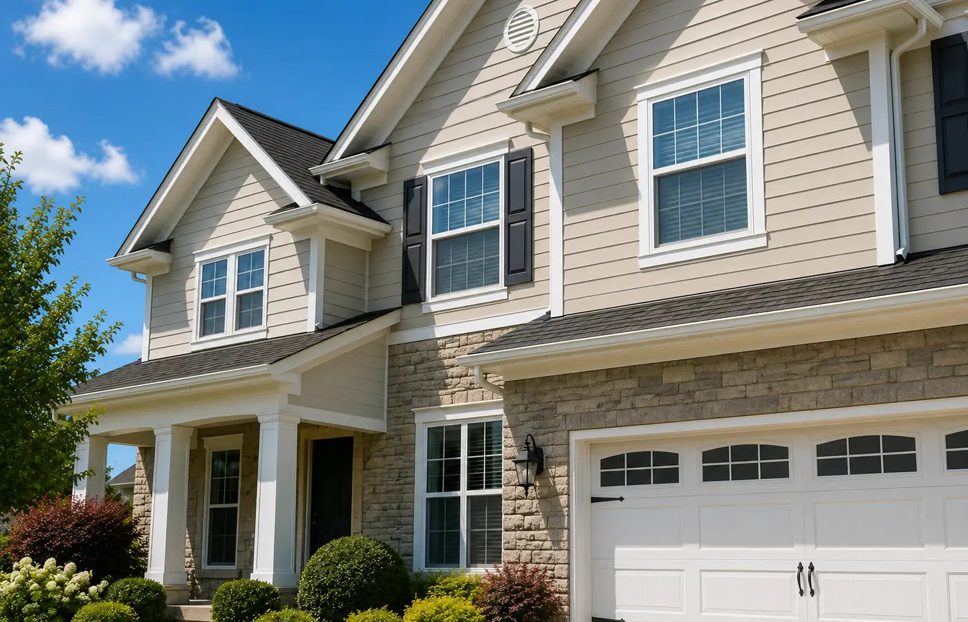 Professional exterior painting